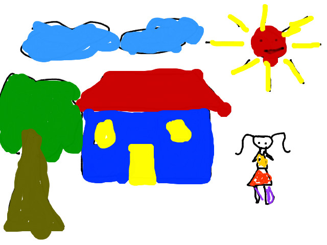 hoa-si-nhi/xem-tranh/17487/happy-house.html