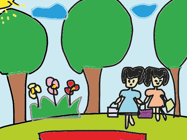 hoa-si-nhi/xem-tranh/174880/Chung-em-di-picnic.html