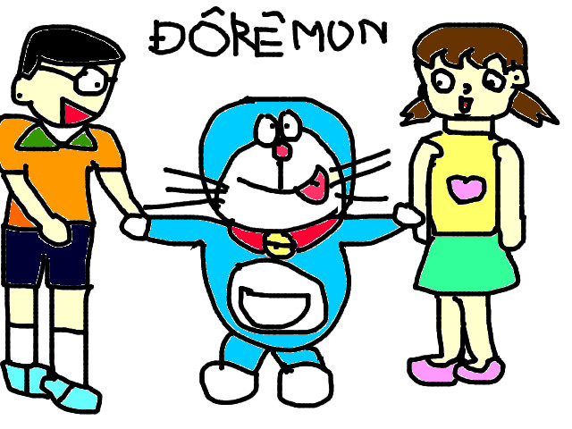 hoa-si-nhi/xem-tranh/17618/Doremon-Nobita-va-Xuka.html