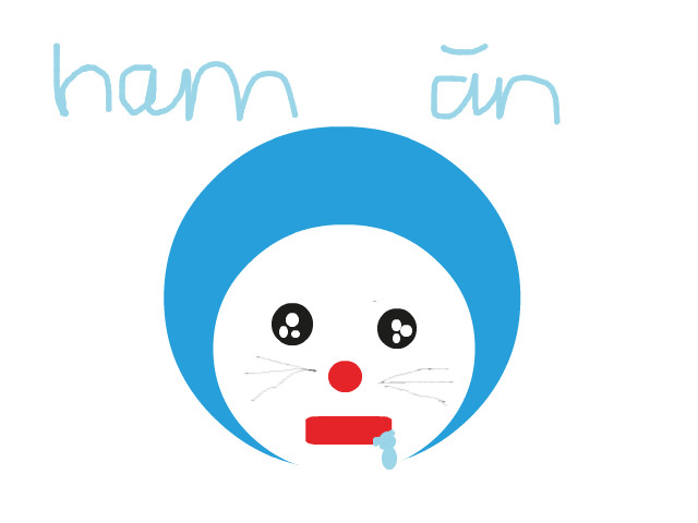 hoa-si-nhi/xem-tranh/176693/Doremon-ham-an.html