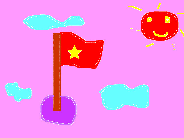 hoa-si-nhi/xem-tranh/17687/la-co-to-quoc-em.html