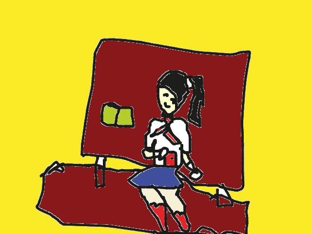 hoa-si-nhi/xem-tranh/176941/co-be-de-thuong.html