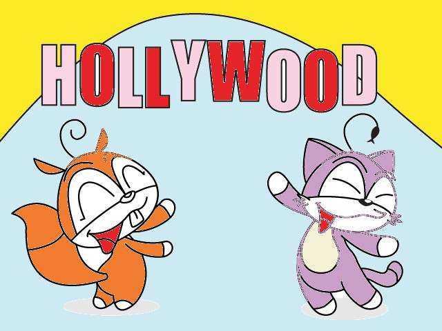 hoa-si-nhi/xem-tranh/177620/Soc-Nhi-va-Meo-Meo-den-Holllywood.html