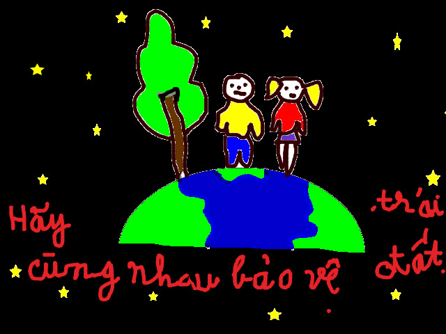 hoa-si-nhi/xem-tranh/178452/bao-ve-trai-dat.html