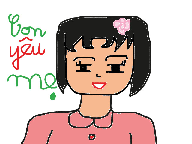 hoa-si-nhi/xem-tranh/179086/i-love-mother.html