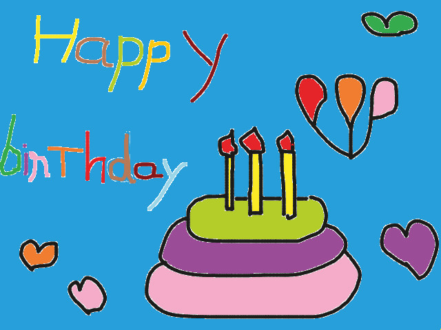 hoa-si-nhi/xem-tranh/179193/happy-birthday-vui-ve.html