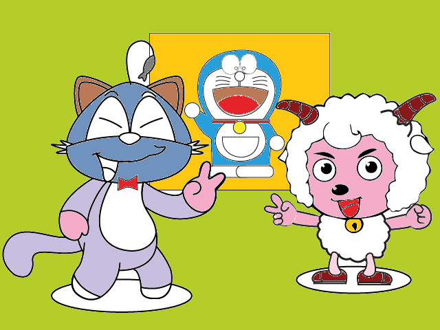 hoa-si-nhi/xem-tranh/179735/Cuu-vui-ve-va-Doraemon.html