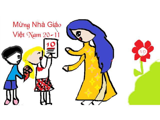 hoa-si-nhi/xem-tranh/179775/Chung-em-mung-ngay-nha-giao-Viet-Nam.html