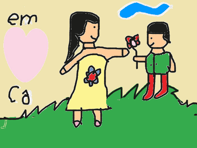 hoa-si-nhi/xem-tranh/179874/Em-ve-co-giao.html