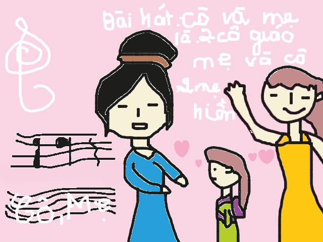 hoa-si-nhi/xem-tranh/181317/Me-va-Co.html