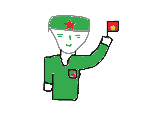 hoa-si-nhi/xem-tranh/184118/Bo-doi-Viet-Nam-muon-nam.html