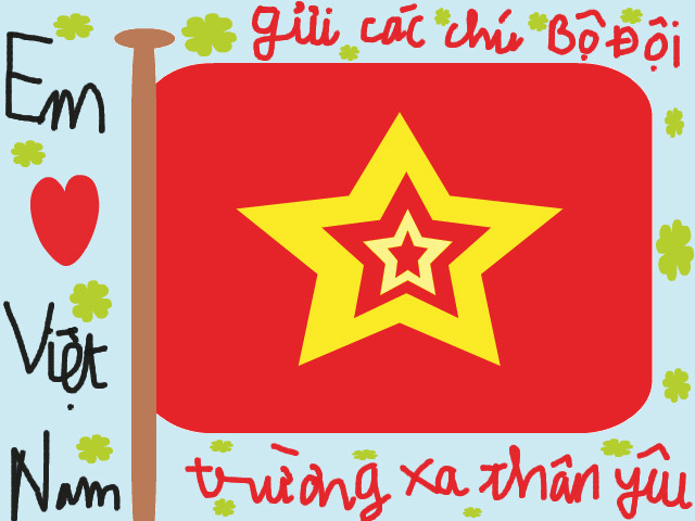 hoa-si-nhi/xem-tranh/187783/Gui-cac-chu-bo-doi-than-yeu.html