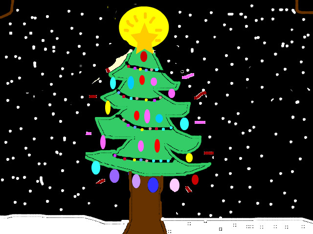 hoa-si-nhi/xem-tranh/18933/cay-thong-noel.html