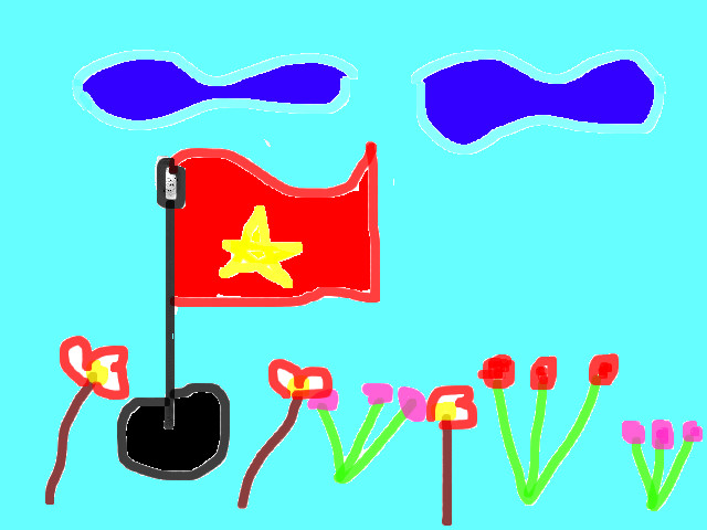 hoa-si-nhi/xem-tranh/18984/la-co-To-Quoc.html