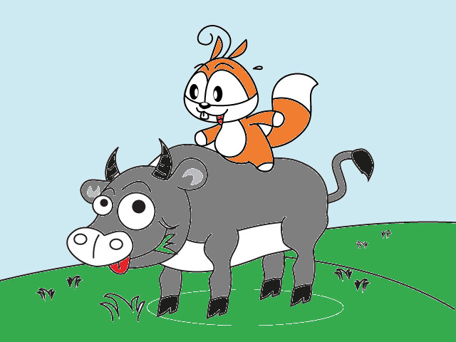 hoa-si-nhi/xem-tranh/191052/Soc-Nhi-cuoi-trau-ra-dong.html