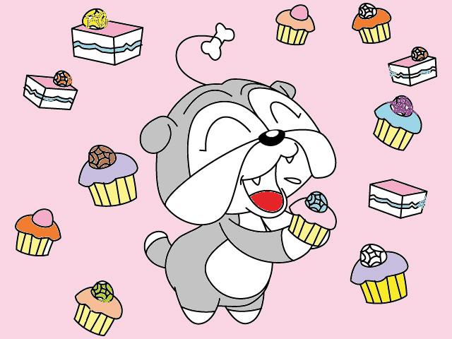 hoa-si-nhi/xem-tranh/193225/Banh-cupcake-cua-Bun.html