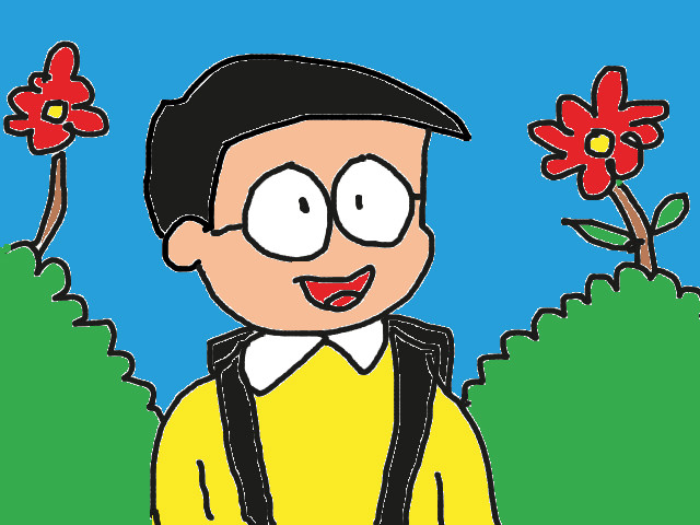 hoa-si-nhi/xem-tranh/193465/Nobita-di-hoc.html