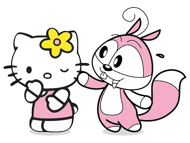 hoa-si-nhi/xem-tranh/193610/Soc-Nhi-va-meo-Kitty.html