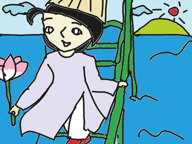 hoa-si-nhi/xem-tranh/194315/Que-huong-Dong-Thap.html