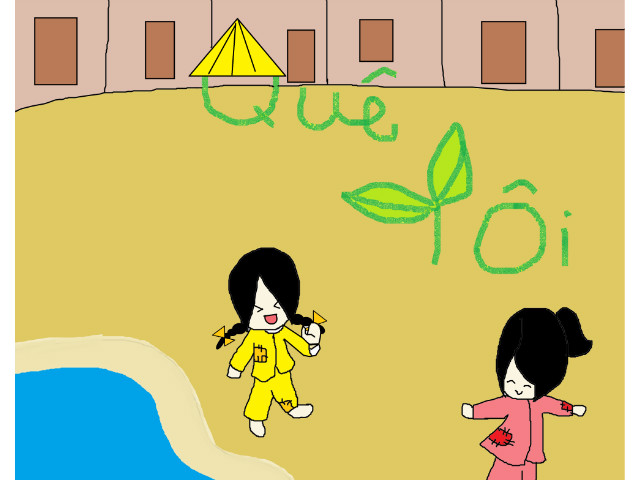 hoa-si-nhi/xem-tranh/194663/Lang-que.html