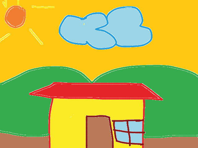 hoa-si-nhi/xem-tranh/195655/Nha-em-that-dep.html