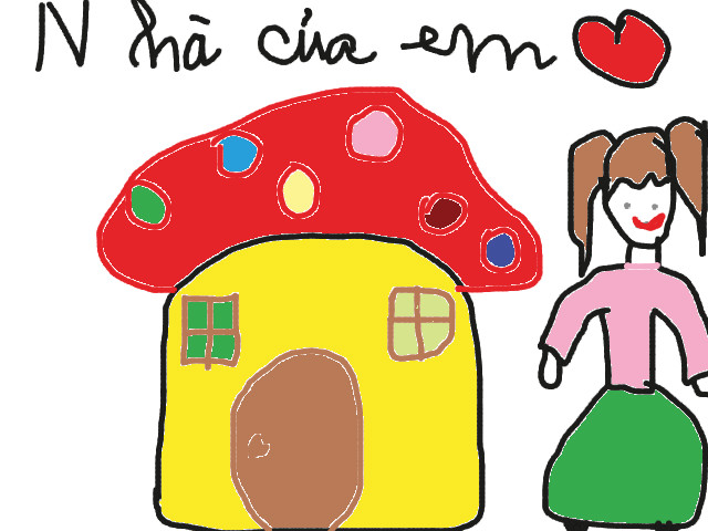hoa-si-nhi/xem-tranh/199133/Nha-cua-em.html