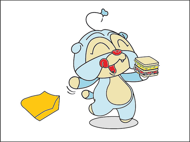hoa-si-nhi/xem-tranh/199461/Bun-Khung-an-hamburger.html
