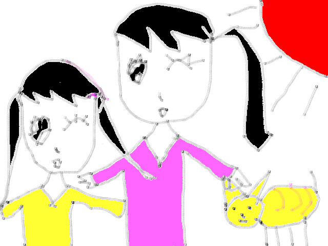 hoa-si-nhi/xem-tranh/20034/hai-chi-em-va-chu-meo-con.html
