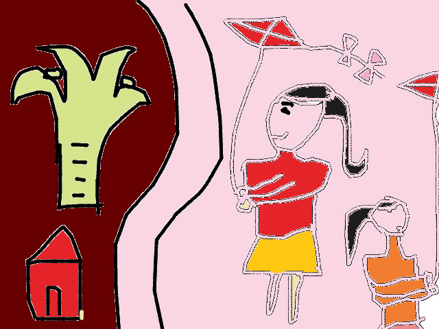 hoa-si-nhi/xem-tranh/200898/que-huong-toi.html