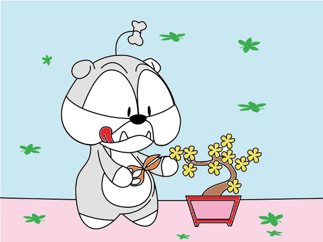 hoa-si-nhi/xem-tranh/201596/Bun-khung-trong-cay.html