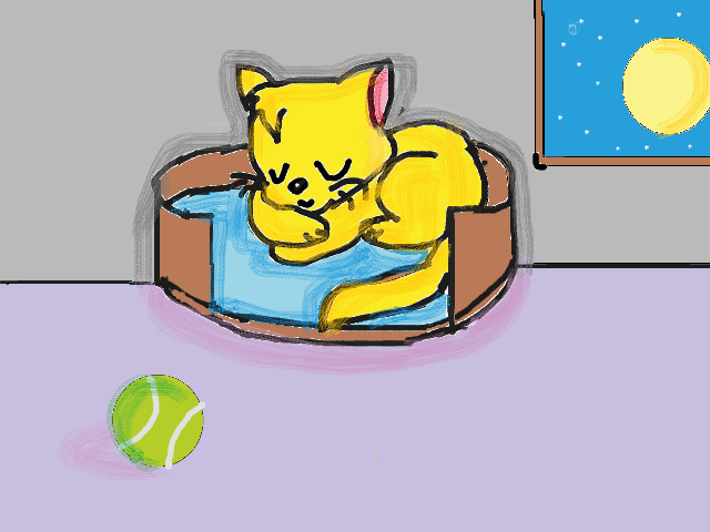 hoa-si-nhi/xem-tranh/202212/lovely-cat.html