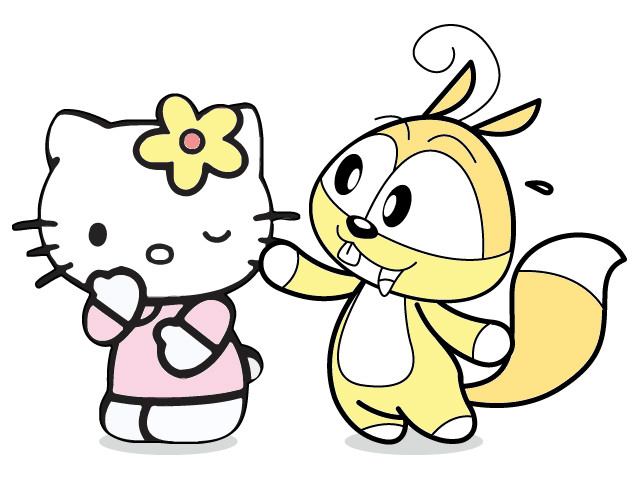 hoa-si-nhi/xem-tranh/203004/Soc-Nhi-va-chu-meo-Kitty.html