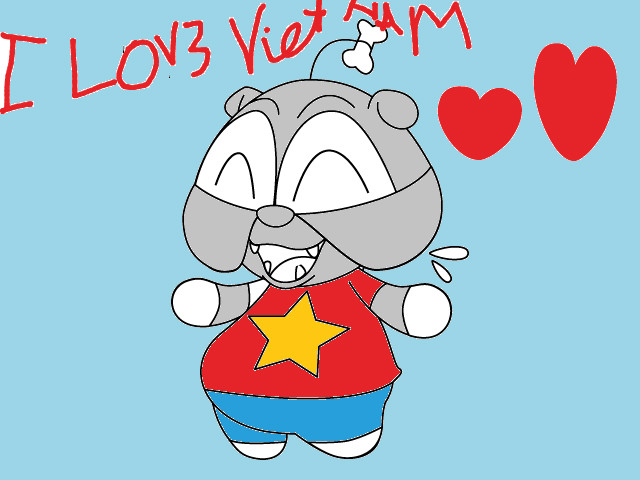 hoa-si-nhi/xem-tranh/204827/Bun-yeu-Viet-Nam.html