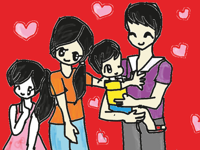 hoa-si-nhi/xem-tranh/205251/Gia-dinh-hanh-phuc.html