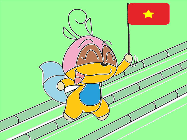 hoa-si-nhi/xem-tranh/205553/Soc-nhi-va-co-do-sao-vang-Viet-Nam-than-yeu.html
