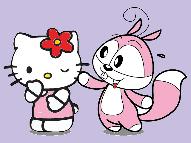 hoa-si-nhi/xem-tranh/206156/hello-kitty-va-soc-nhi.html