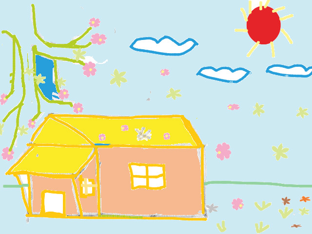 hoa-si-nhi/xem-tranh/209107/Ngoi-nha-cua-em.html