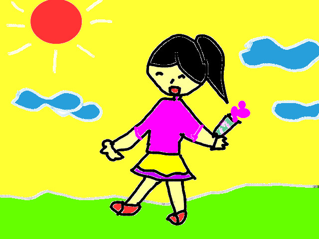 hoa-si-nhi/xem-tranh/209496/Cung-nhau-di-an-kem.html