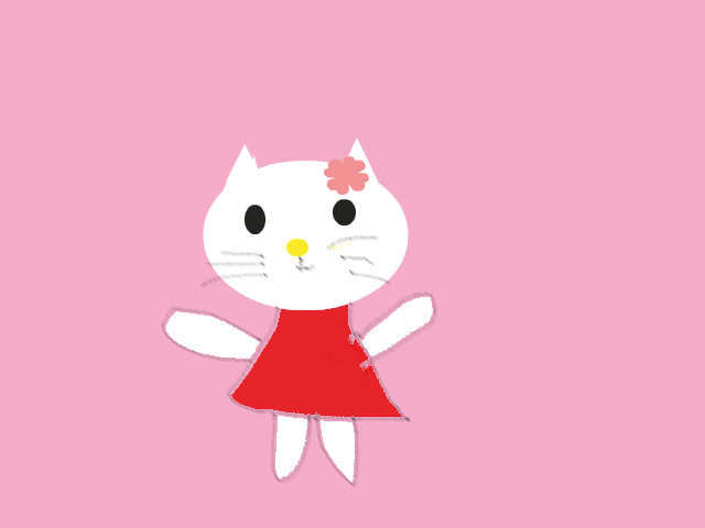 hoa-si-nhi/xem-tranh/210000/Co-meo-kitty.html