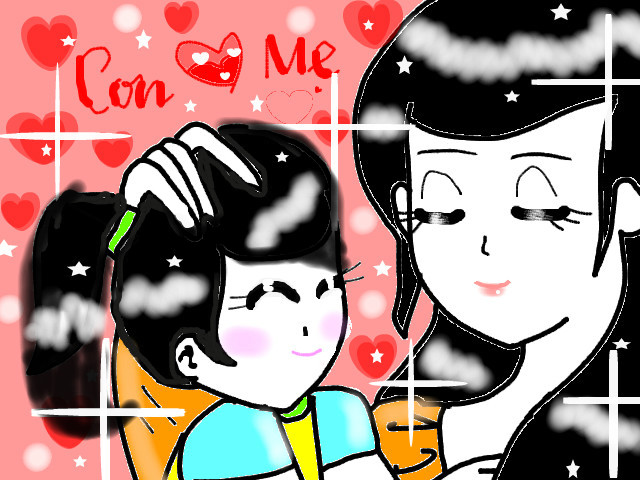 hoa-si-nhi/xem-tranh/210249/con-yeu-me-lam.html