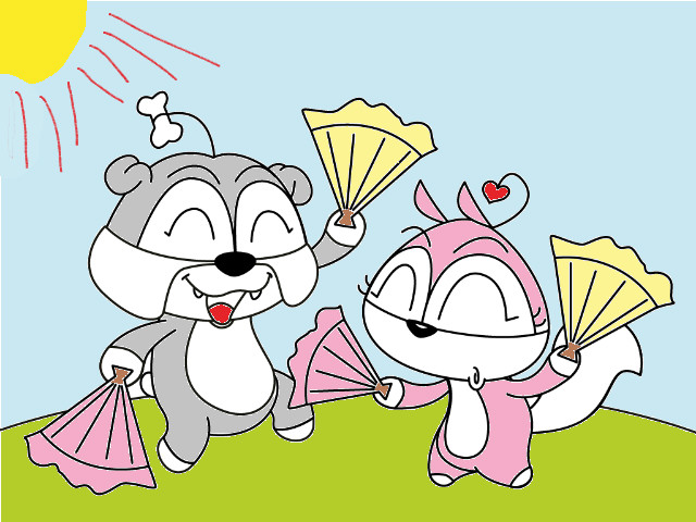 hoa-si-nhi/xem-tranh/210456/Bun-Khung-va-Soc-Ut-mua-quat.html