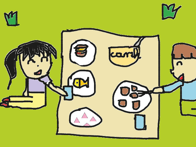 hoa-si-nhi/xem-tranh/210992/Mi-nh-di-choi-picnic-cu-ng-ba-n.html