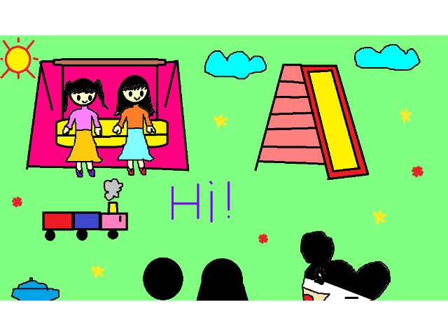 hoa-si-nhi/xem-tranh/211132/Cong-vien-Mickey.html