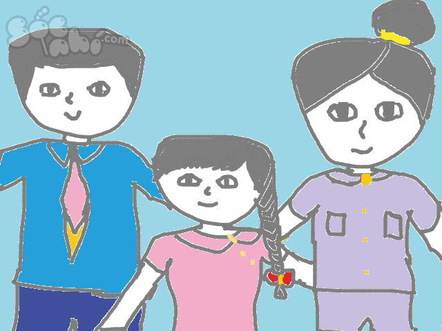 hoa-si-nhi/xem-tranh/211920/gia-dinh-yeu-thuong.html