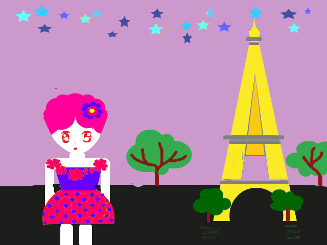 hoa-si-nhi/xem-tranh/212265/du-lich-thap-eiffel.html