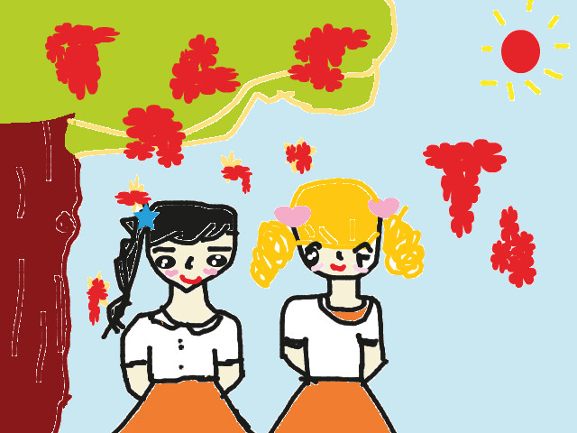 hoa-si-nhi/xem-tranh/212881/hoa-phuong-do.html