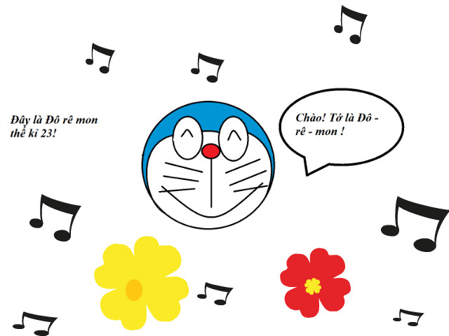 hoa-si-nhi/xem-tranh/213327/To-la-Do-re-mon-day.html