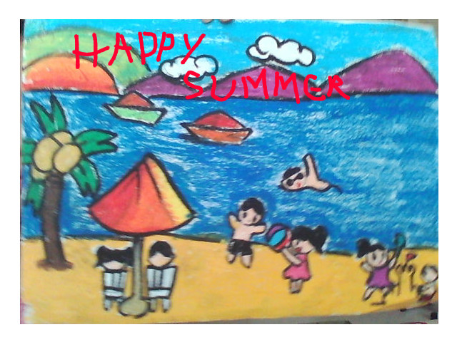 hoa-si-nhi/xem-tranh/213823/Happy-Summer.html