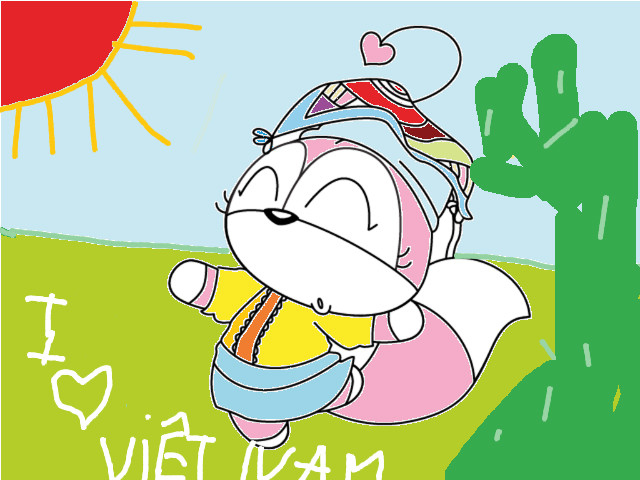 hoa-si-nhi/xem-tranh/214065/I-love-Viet-Nam.html