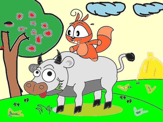 hoa-si-nhi/xem-tranh/215264/Soc-Nhi-di-chan-trau.html